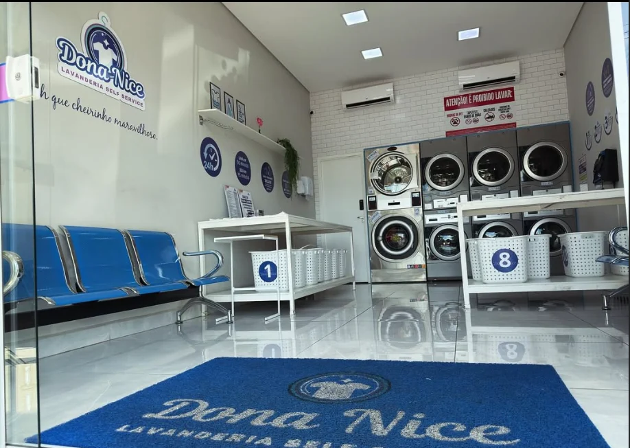 Interior completo da unidade Dona Nice